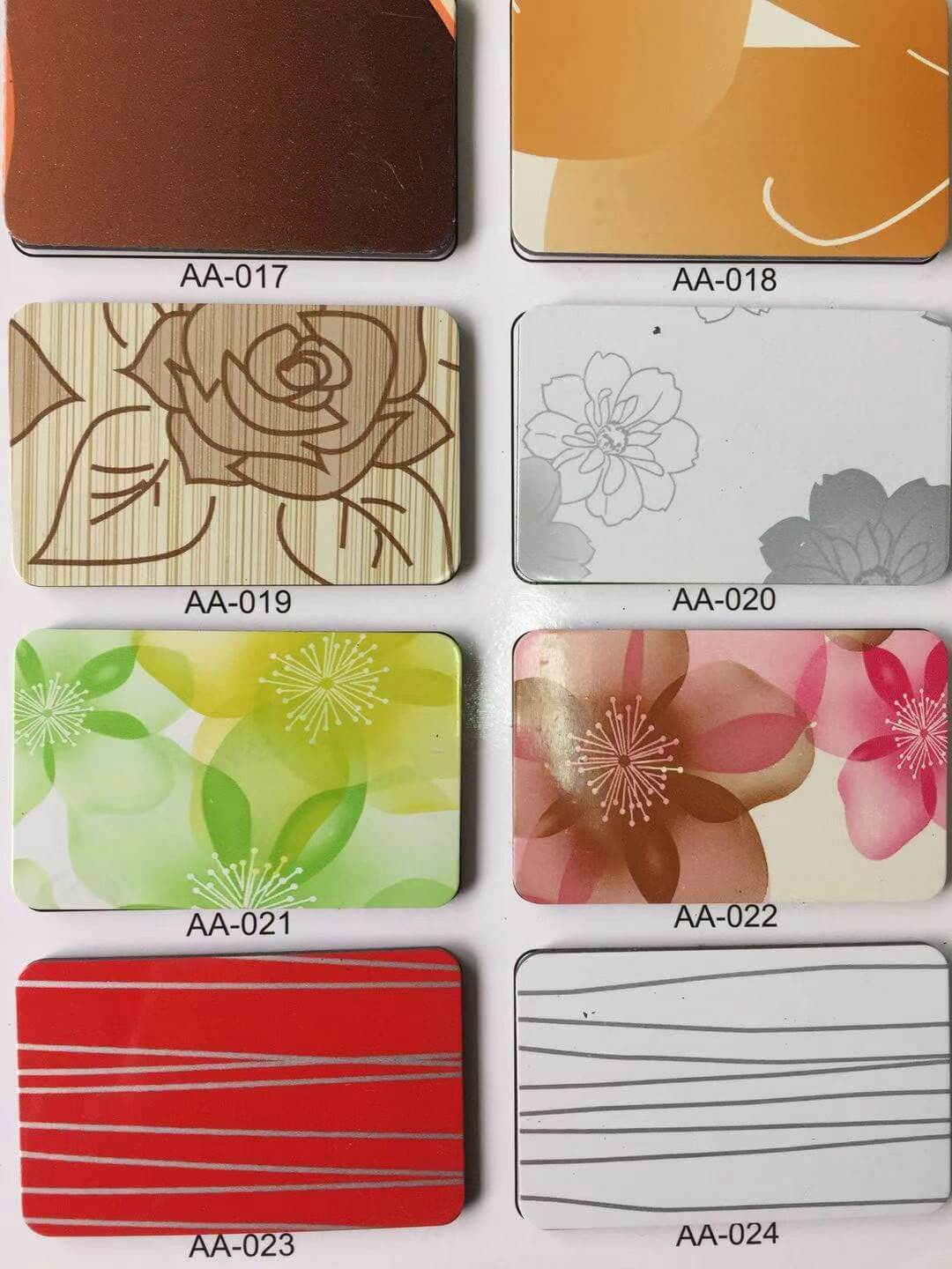 Aluminum composite panel catalogue AA