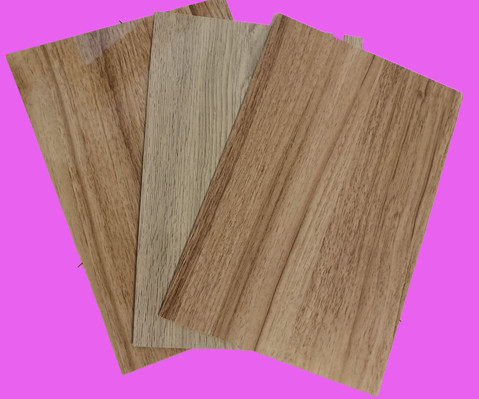 Wood color UV panel