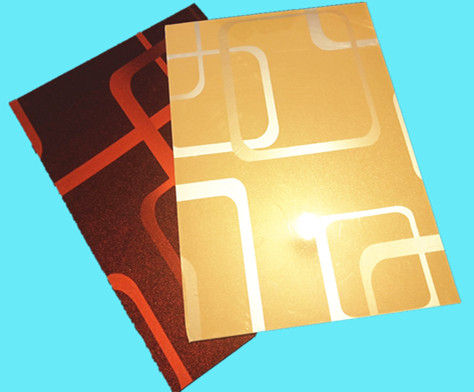 Mettelic flower UV Panel