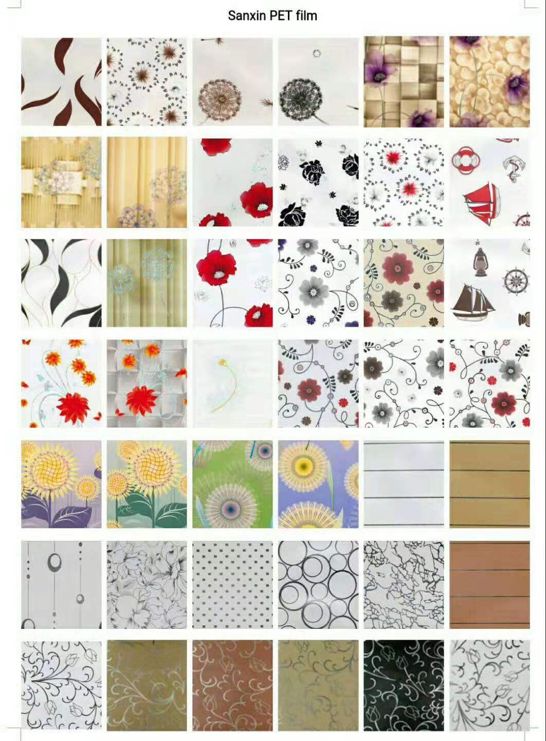 PET FILM Aluminum composite panel