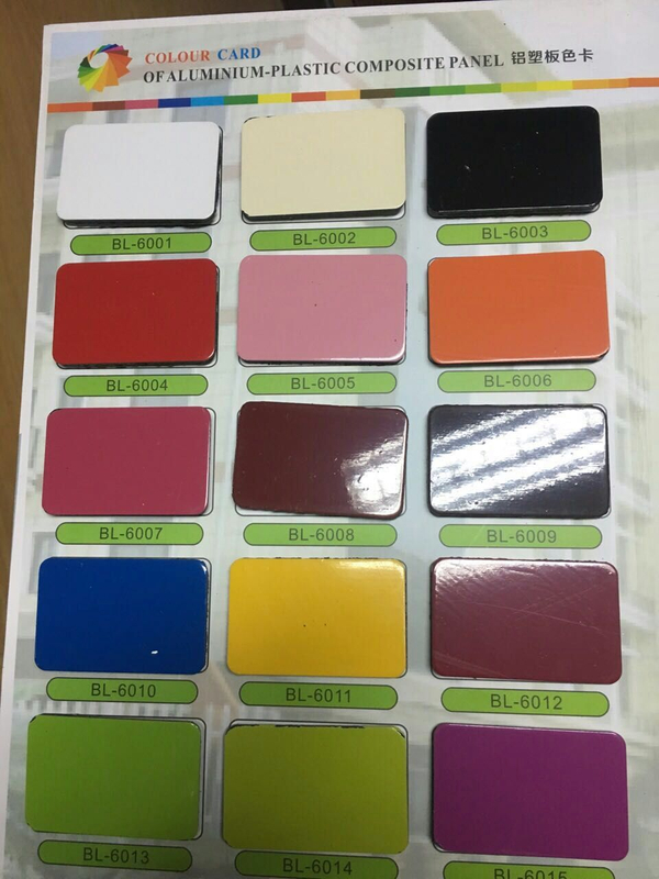 Aluminum composite panel catalogue